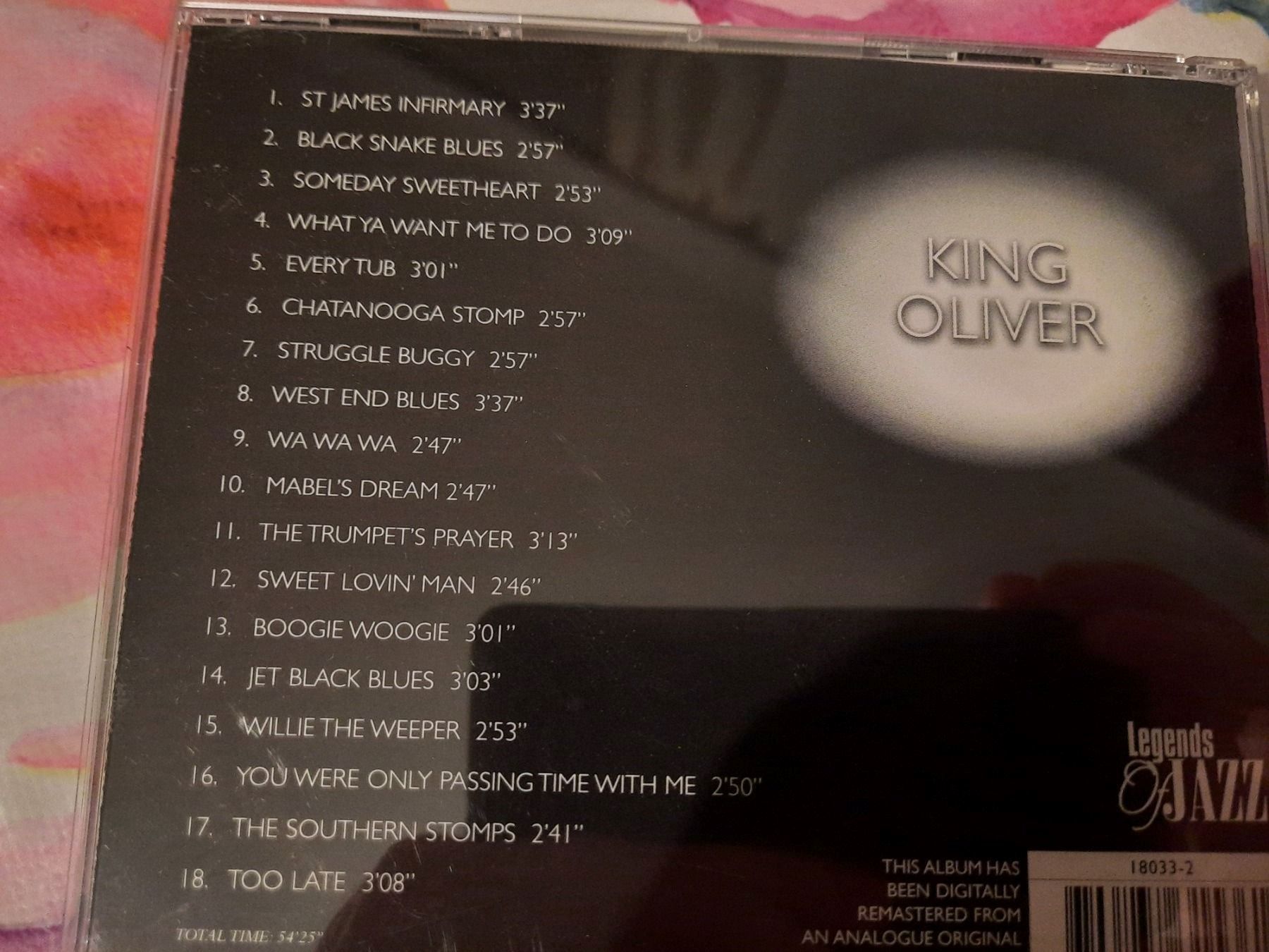 CD: CD - King Oliver - Too Late – Usato da Pully venduto da bro_n52j 2