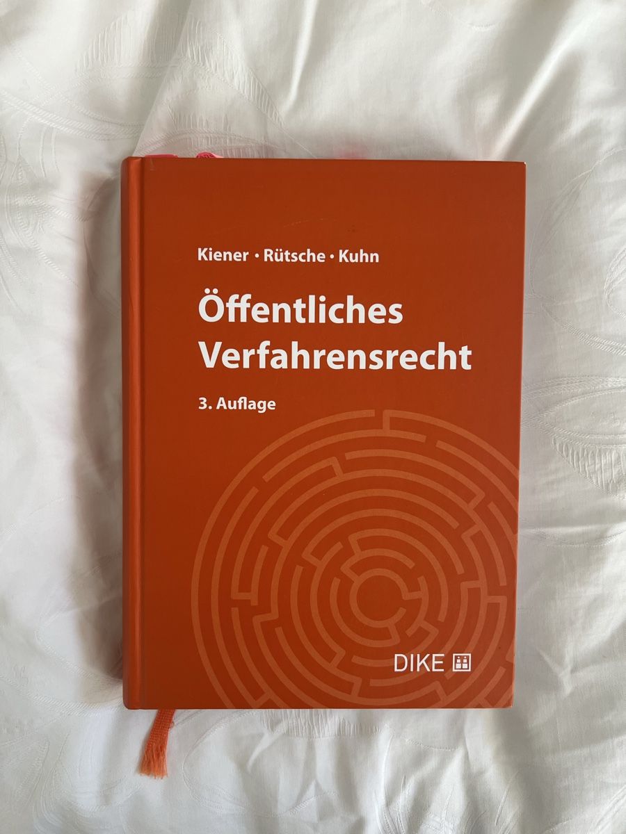 Libri: Öffentliches Verfahrensrecht – Usato da Zürich venduto da hannah.liaaa