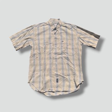 Thomas Burberry vintage checkered shirt retro hemd chemise