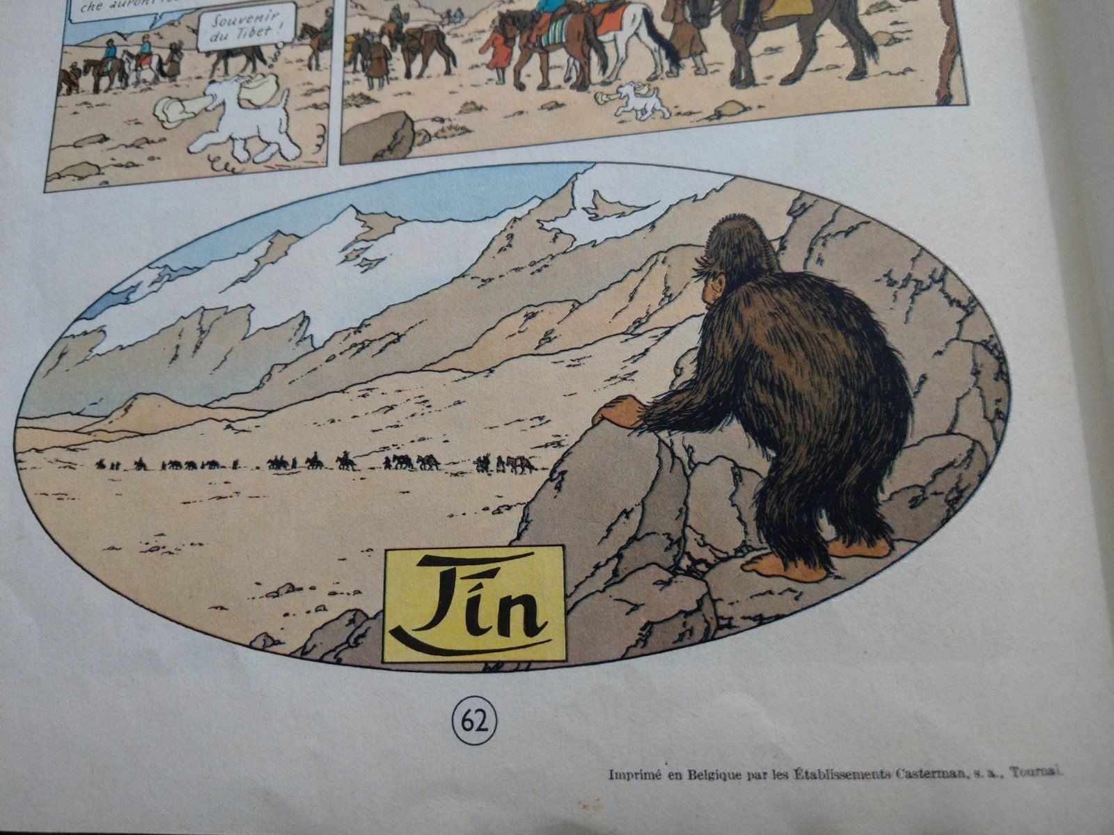 Comics: Tintin au Tibet - édition originale 1960 – Gebraucht aus Thônex von Dg5 5