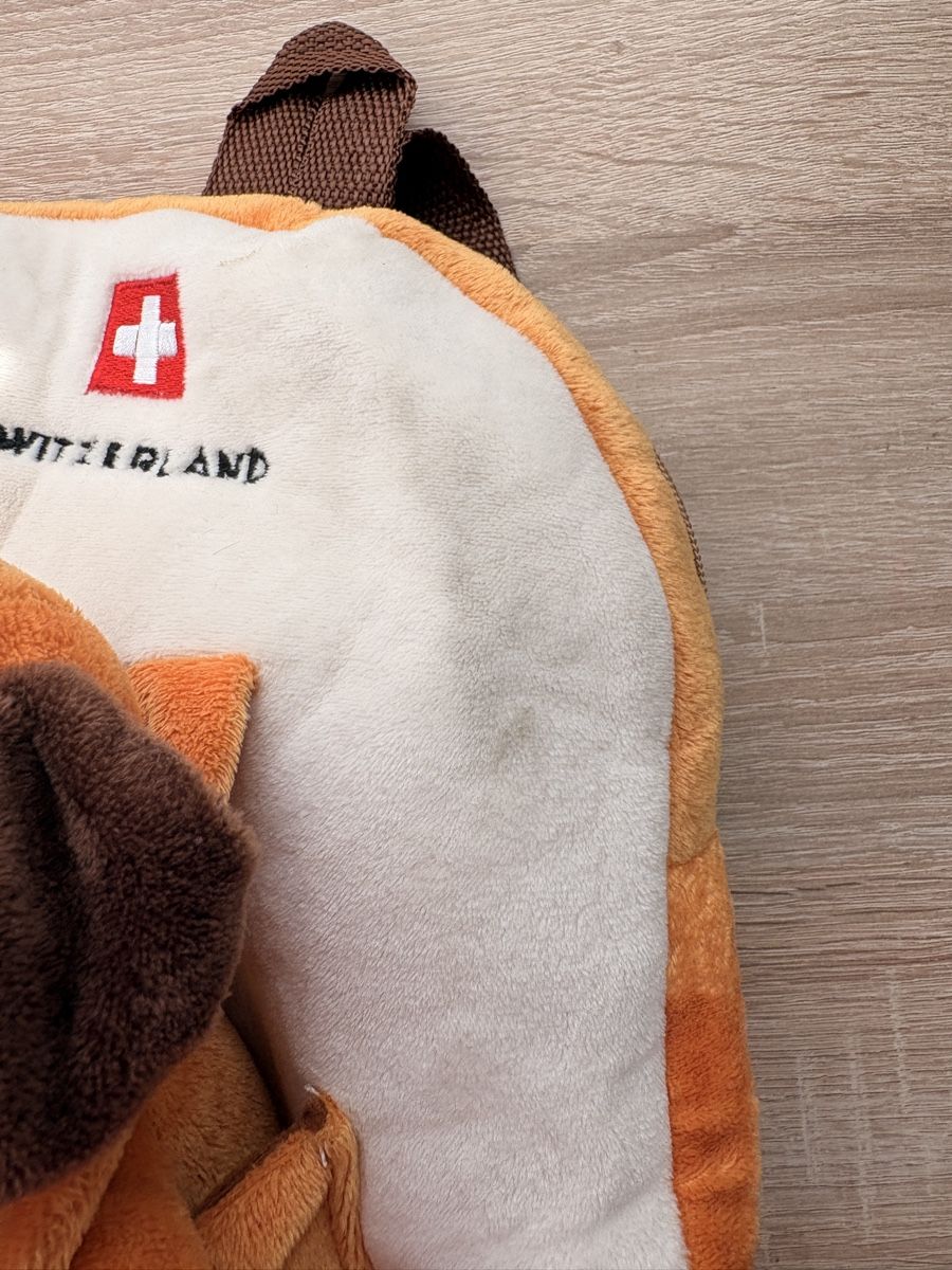 Kindertaschen: Kinderrucksack Plüsch Hund St. Bernhard – Gebraucht aus Bitsch von whoelse. 3
