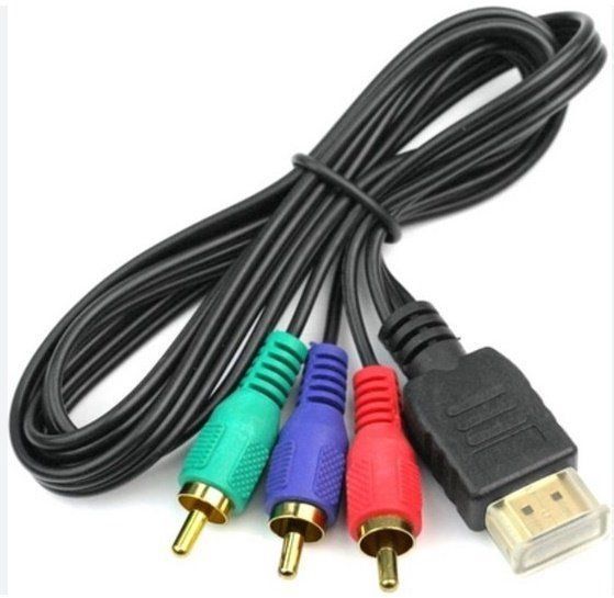 Cavi: HDMI 3 RGB RCA Adapter Kabel – Nuovo (secondo la descrizione) da Nidau venduto da EXP40