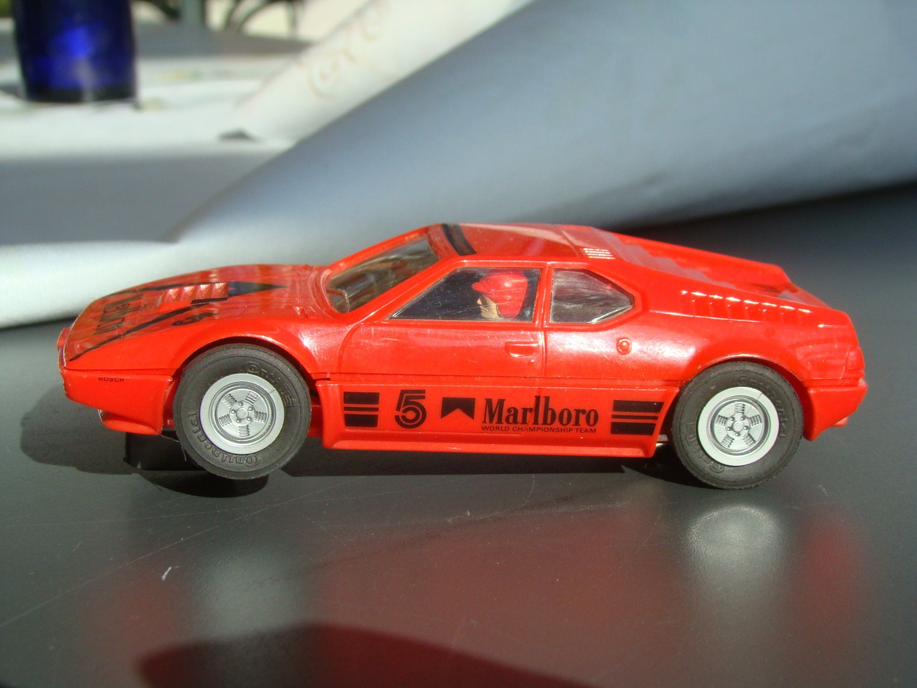 Fleischmann Rennbahnen: Fleischmann BMW M1 rot sehr selten 70er – Gebraucht aus Walzenhausen von Vanquish711 3