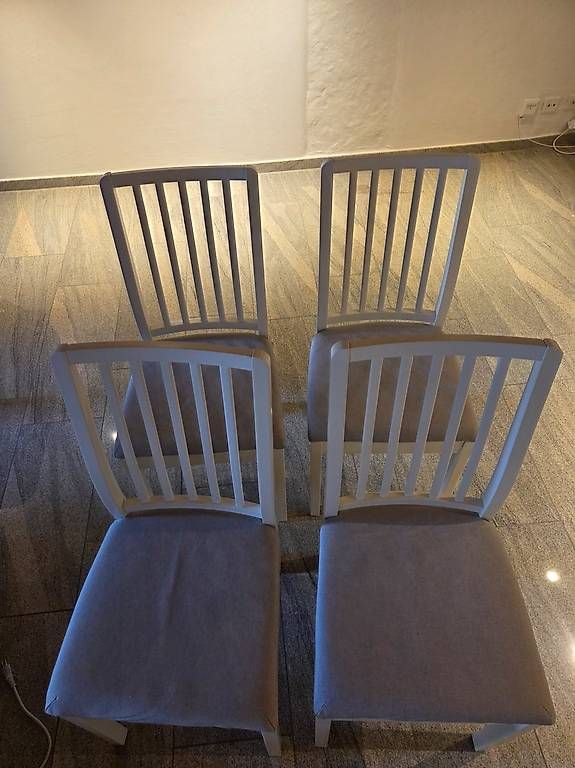 Sedie: 4x Ikea Ekedalen Stuhl weiss – Usato da Lenzburg venduto da sfeh 2