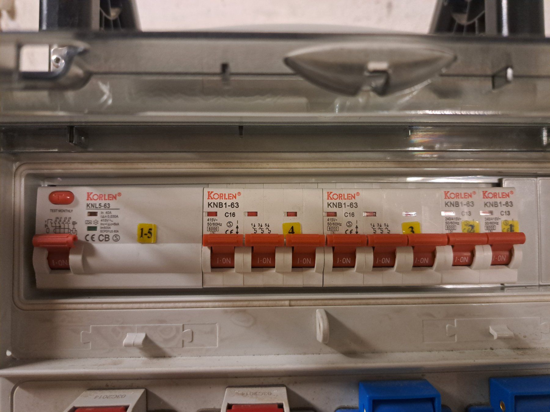 Elektrotechnik: 32A Bauverteiler Stromprovisorium Stromverteiler Neu – Neu (gemäss Beschreibung) aus Belp von deal-now 4