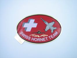 Vintage F/A-18 Swiss Hornet Team alter Aufkleber / Sticker