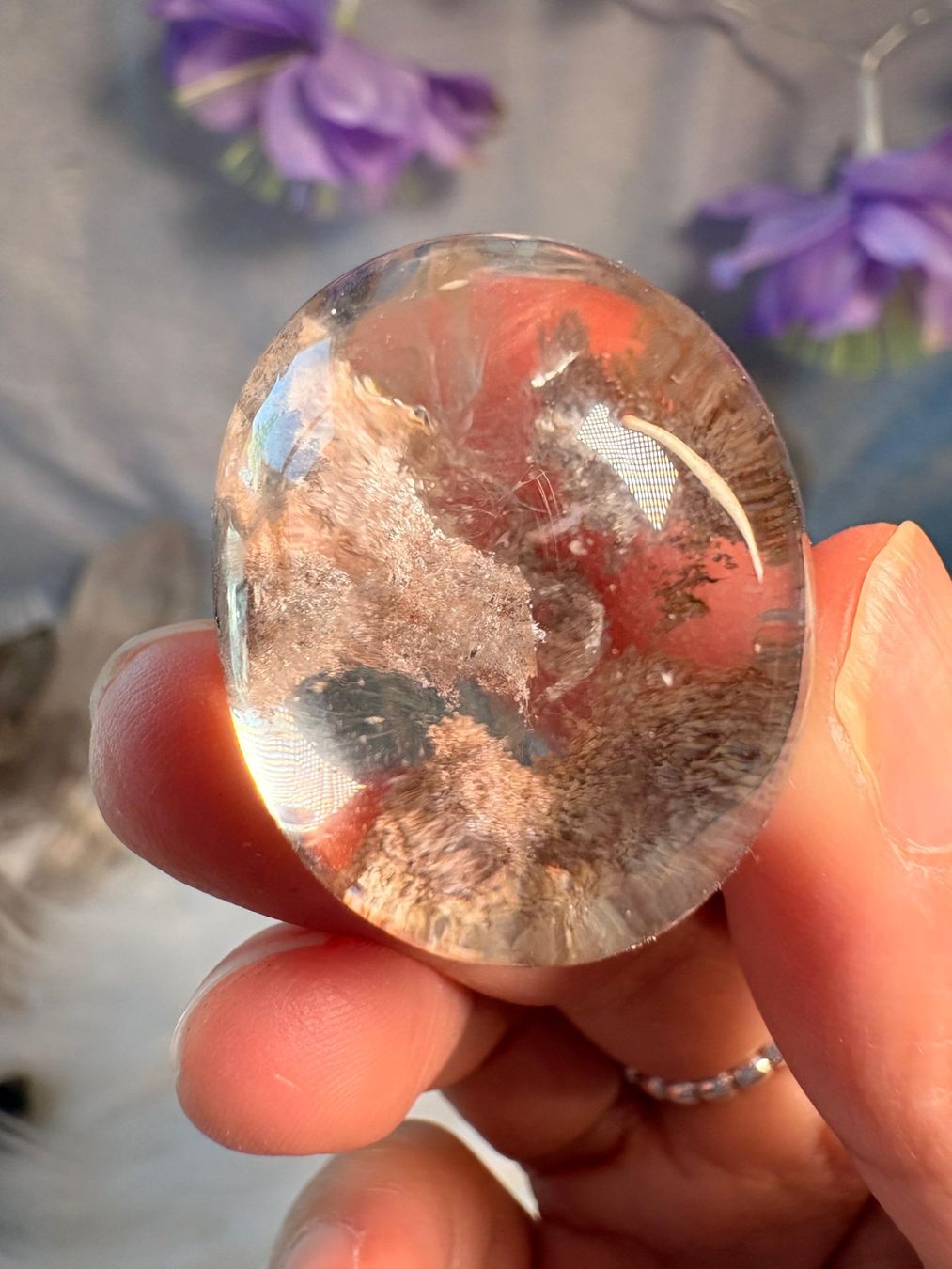Mineralien & Heilsteine: Gartenquarz-Cabochons – Set aus 5 – Neu (gemäss Beschreibung) aus Neuheim von mha_m79d 2