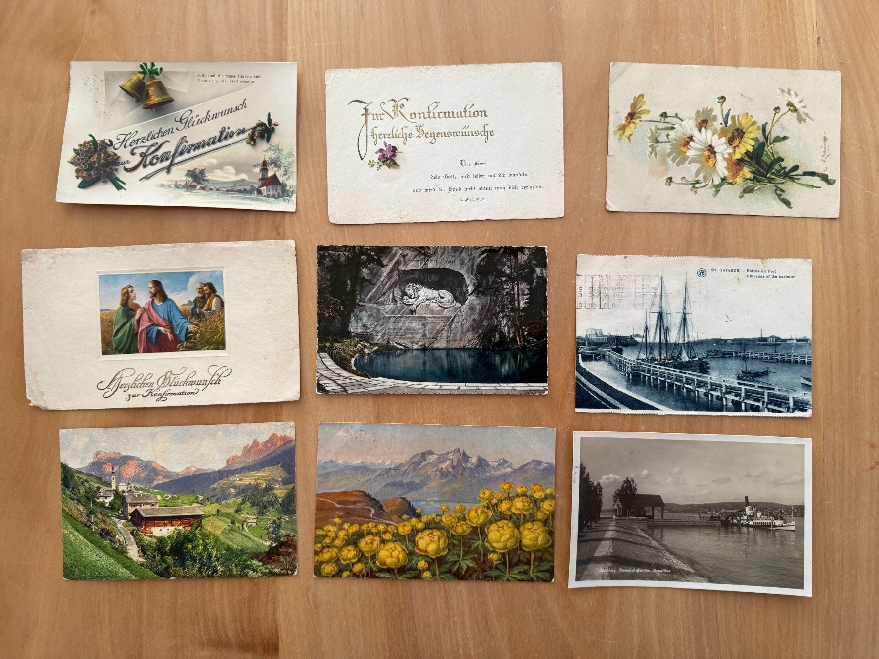 Cartoline: 26 alte Ansichtskarten und  Konfirmationskarten – Usato da Subingen venduto da ArtBead 1