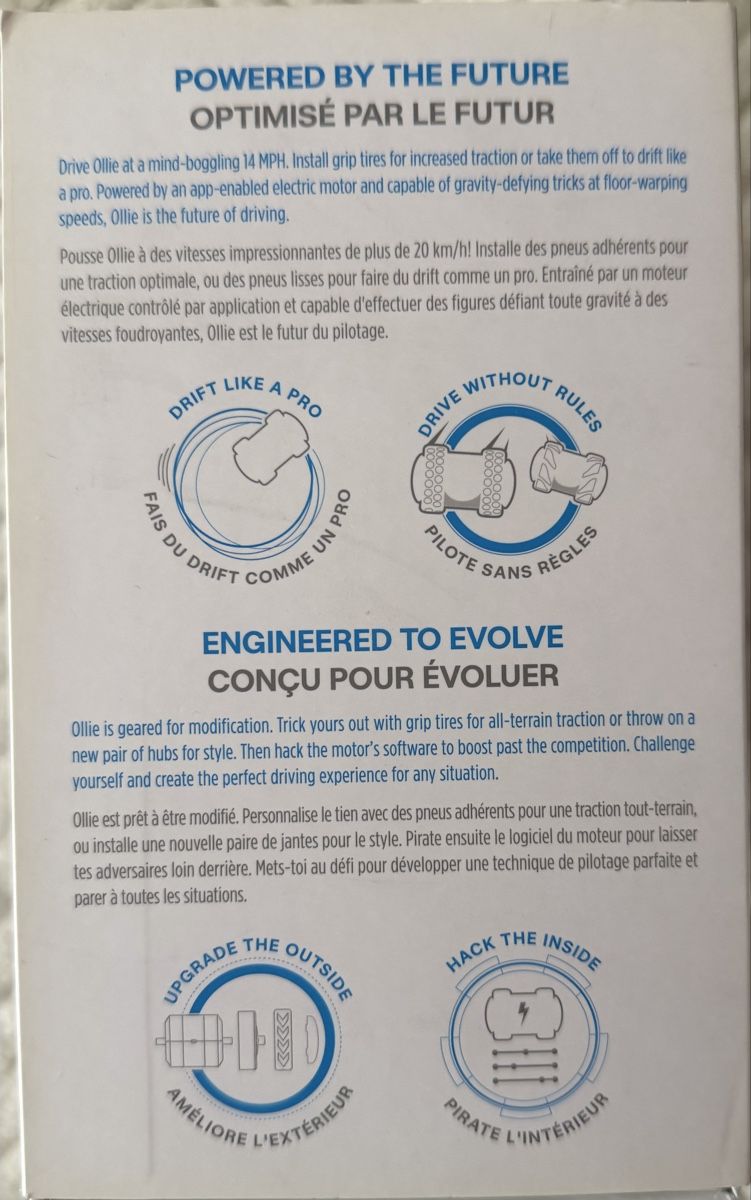 Giocattoli: Robot télécommandé Sphero Ollie état comme neuf – Nuovo (secondo la descrizione) da Genève venduto da len_5q5n 2