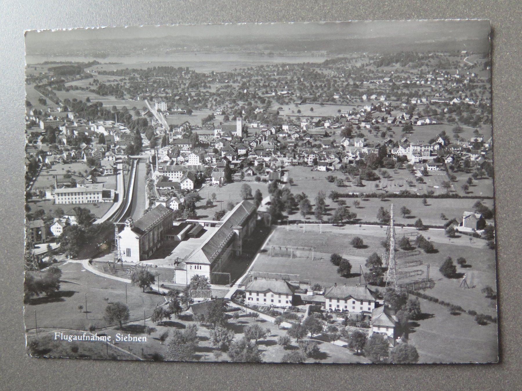 Cartes postales: SIEBNEN - FLUGAUFNAHME – D'occasion à Wittenbach par lipasal