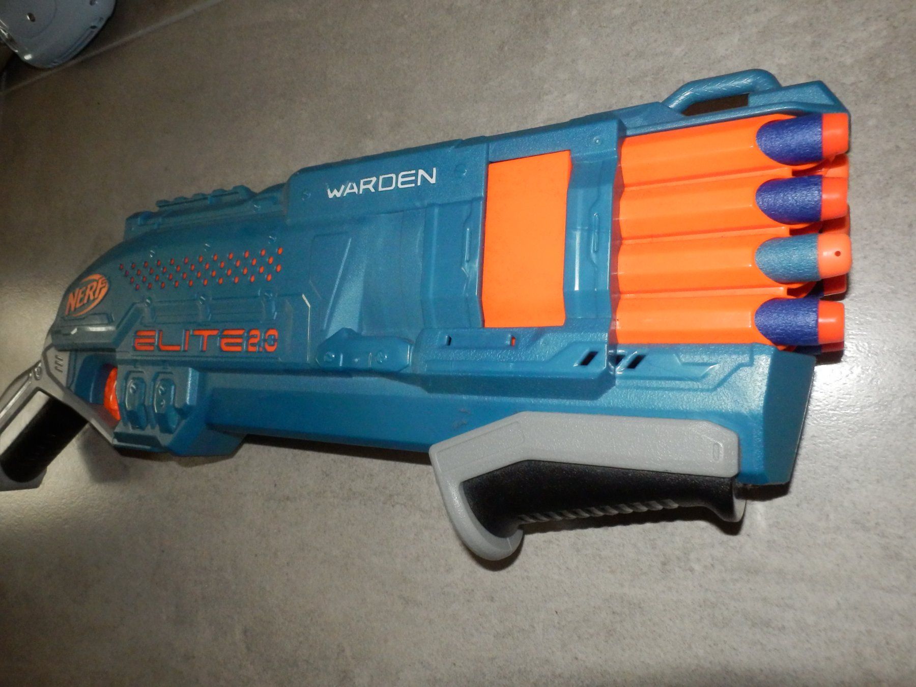 Nerf Spielzeuge: NERF à pompe avec 9 munitions en bon état – Gebraucht aus Apples von Photec18 1