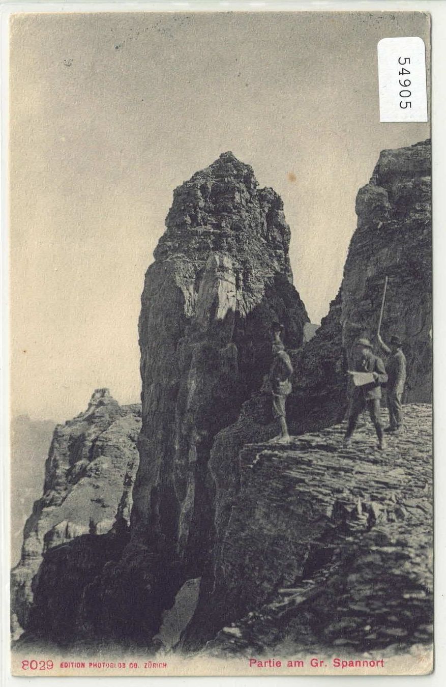 Cartoline postali: Partie am Gr. Spannort - Bergsteiger – Usato da Ettingen venduto da Kartenplanet