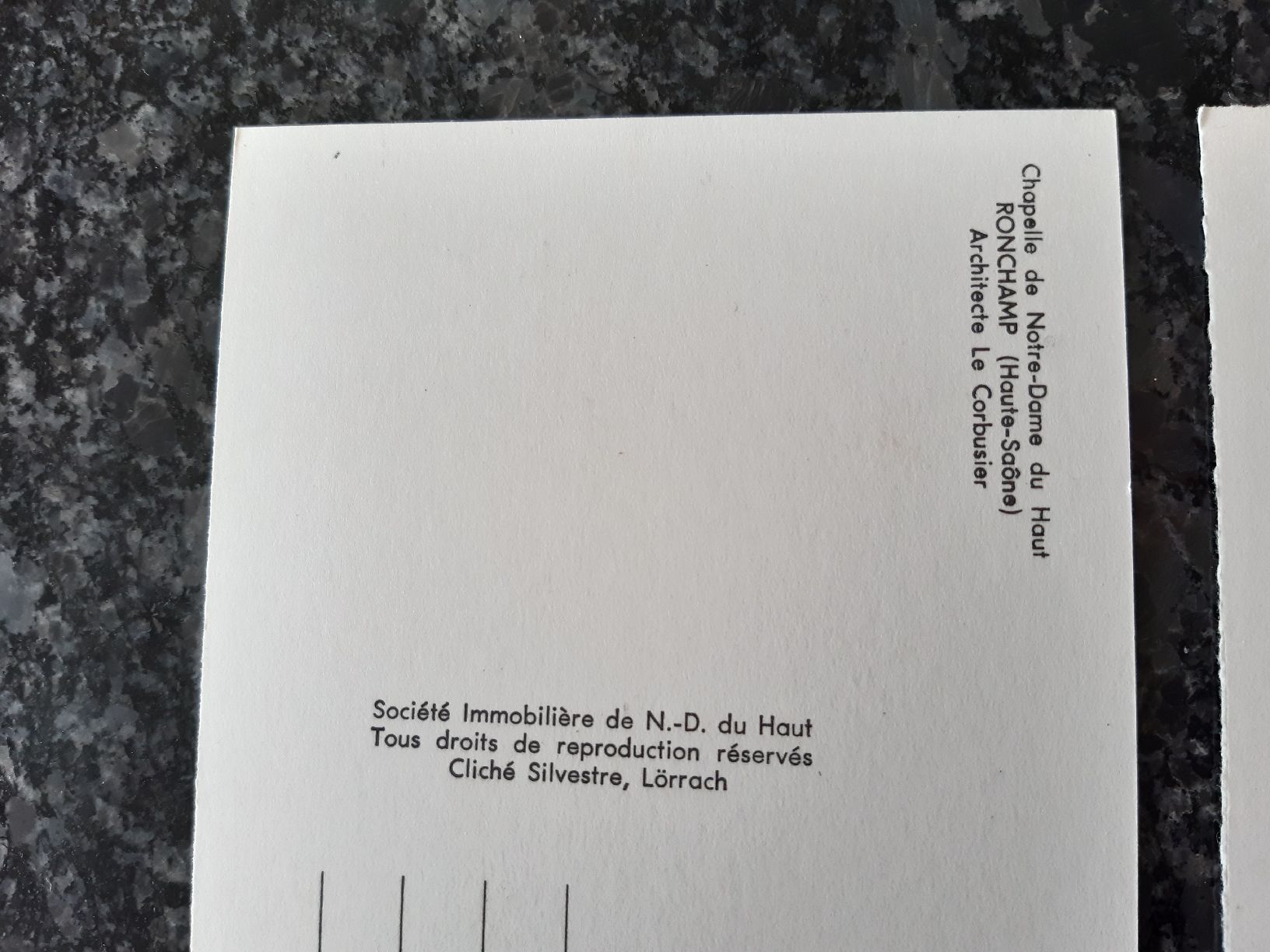Cartoline postali: Postkarten Ronchamp Le Corbusier Chapelle Notre Dame – Nuovo (secondo la descrizione) da Zollikofen venduto da Holidaymaker 2
