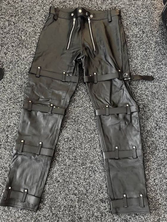 Rinds-Echtleder Hose - sehr weich bequem 32-32 (Gebraucht) in ...