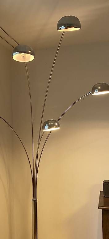 Lampen: Fünfarmige Stehlampe mit Dimmer – Gebraucht aus Baden von CoBlume 1