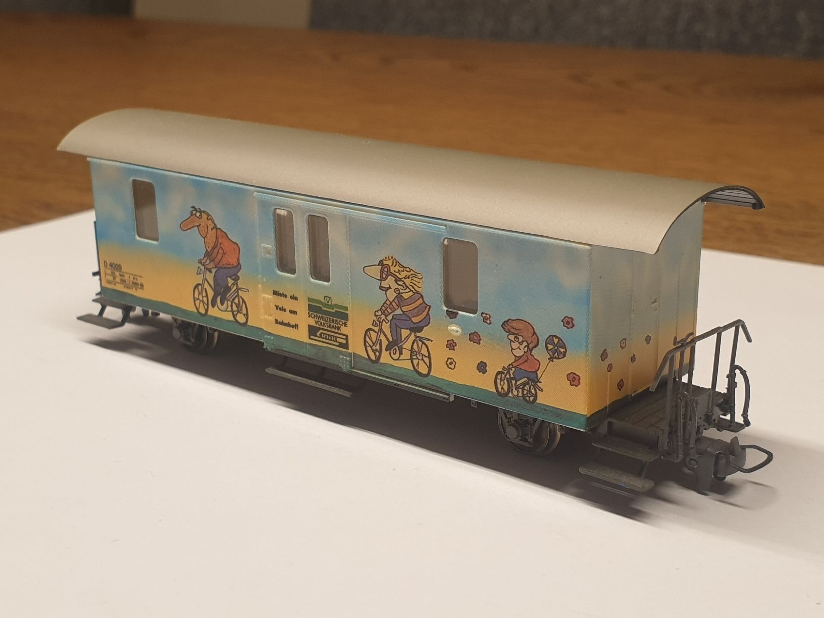 Bemo Modelleisenbahnen: D 4029 Velowagen Bemo – Gebraucht aus Wil SG von bue_ff6k 5