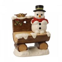 Goebel* Schneemann, Lieblingsbank 10.50 cm NEU/OVP