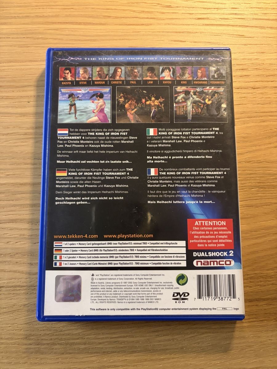 Sony Giochi: Tekken 4 - PlayStation 2 – Usato da Pully venduto da FunkyGames 1