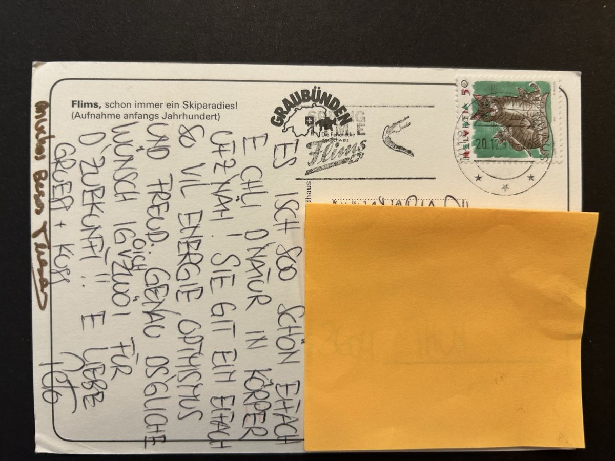 Cartoline postali: Flims Repro AK – Usato da Fanas venduto da Alessio11 1
