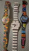 Swatch Uhren Set 3 Stck. Verschiedene Modelle Vintage 