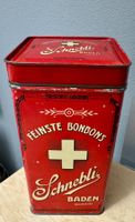 Feinste Bonbons SCHNEBLI antike Blechdose 1921