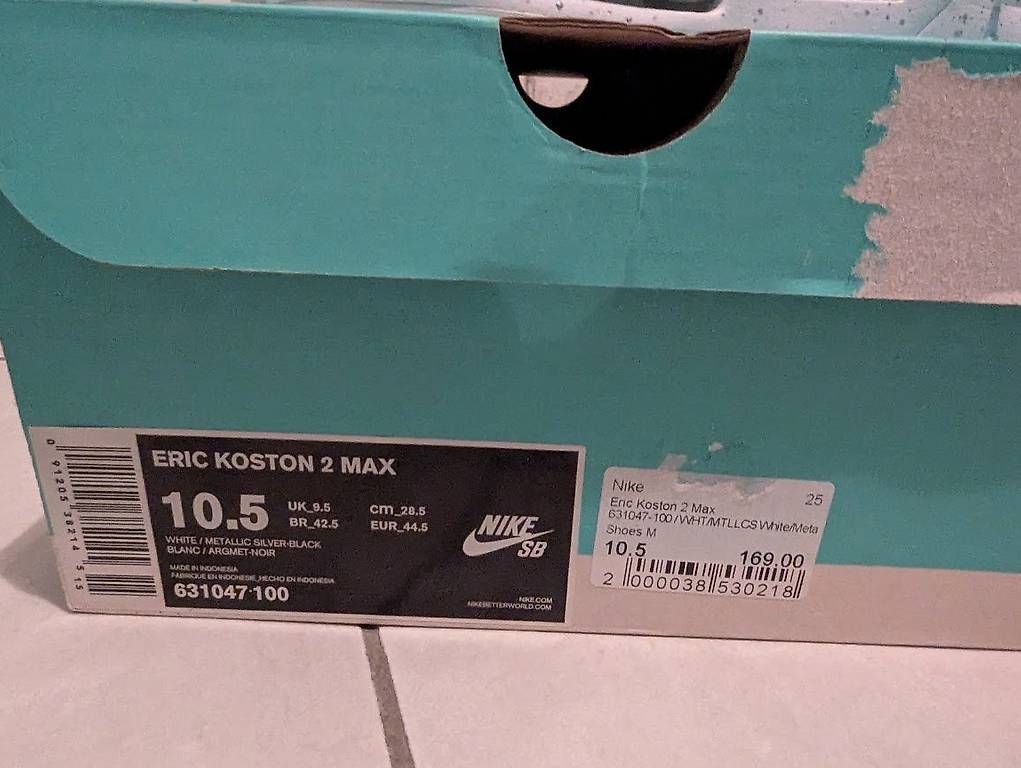 Herrenschuhe: Eric Koston Nike 2 Max - Size: 10.5 - NEU – Gebraucht aus Rothrist von Eclipsech 1