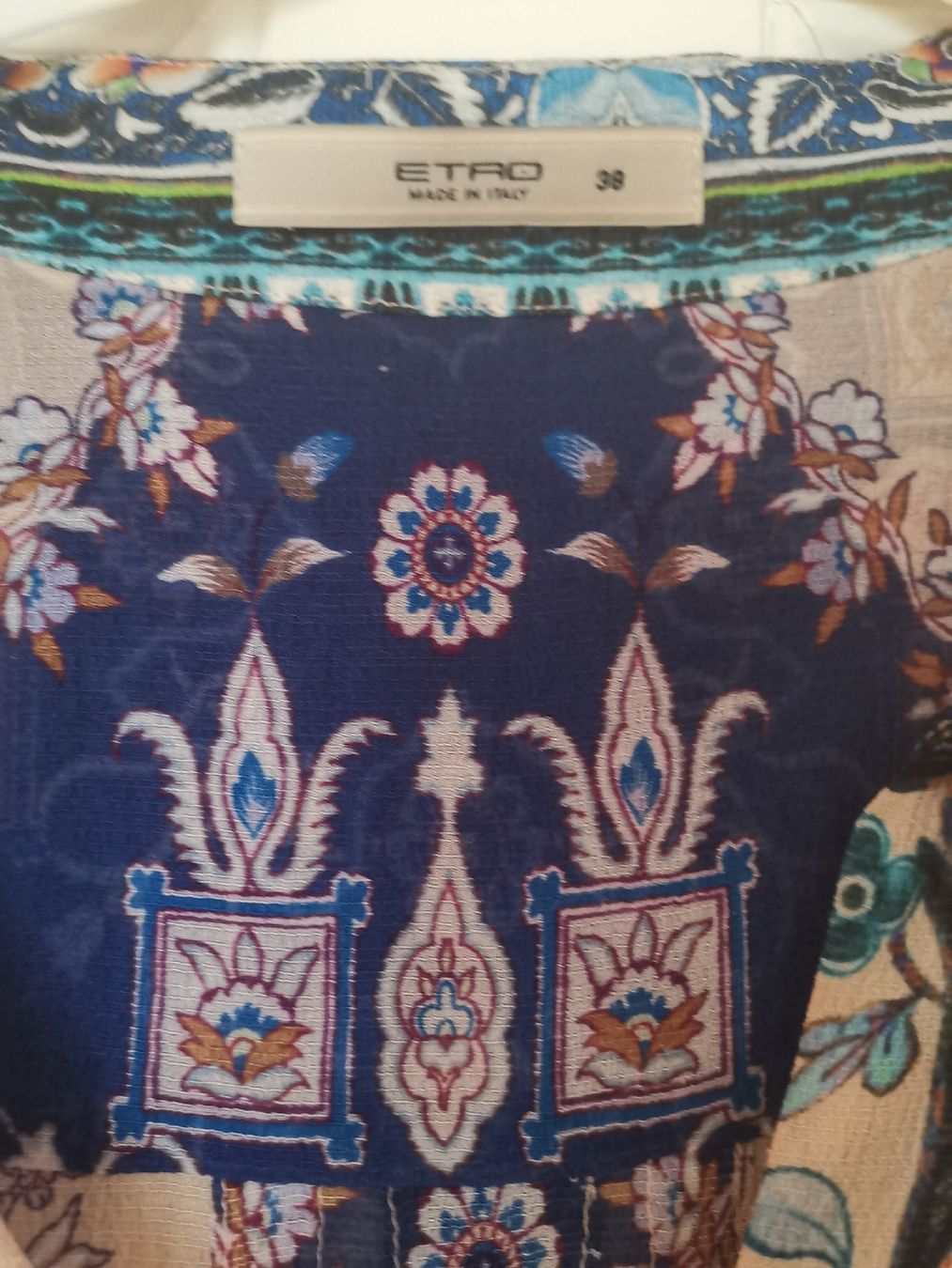 Etro Tuniche: Etro Seidentunika  – Usato da Uerikon venduto da pink_flamingo 3