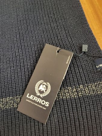 LERROS Herrenschal, 9.90 statt 49.90 neu, dunkelblau
