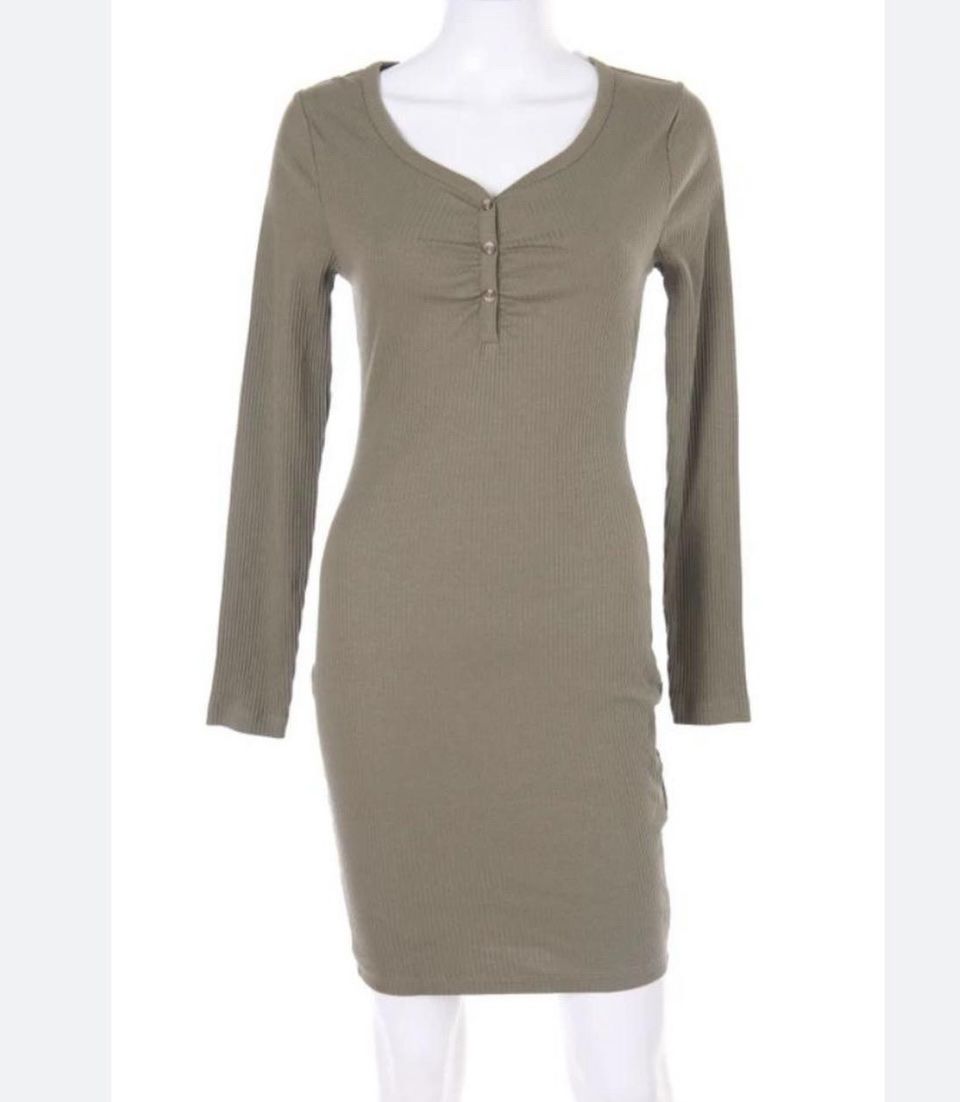 Vestiti: Olivgrünes Kleid 👗 – Nuovo (secondo la descrizione) da Winterthur venduto da nik_pr58