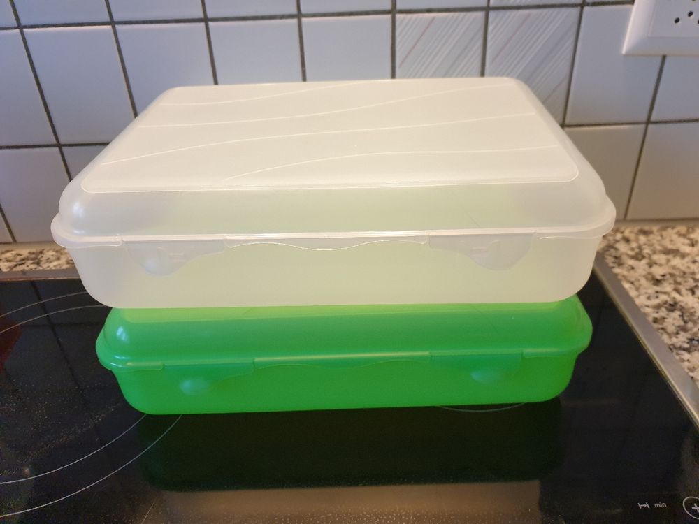 2 grosse Tupperdosen (Gebraucht) in Rickenbach LU für CHF 2 – mit ...