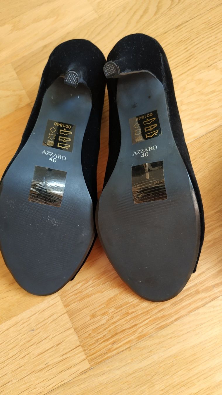 La Redoute Scarpe da donna: Pumps Gr. 40,von Azzaro La Redoute, dunkelblau – Usato da Dübendorf venduto da Jolenia 3