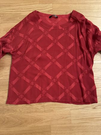 Versus Versace Damenbluse rot Grösse 42