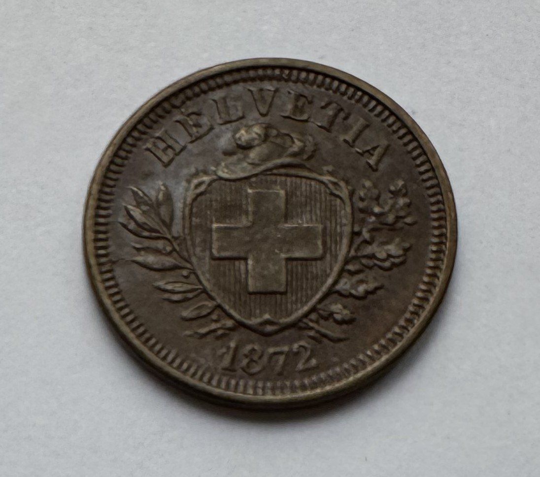 Toutes les monnaies: 1872 1 Rappen unz – Neuf (Voir description) à Kirchberg SG par Zenhad69