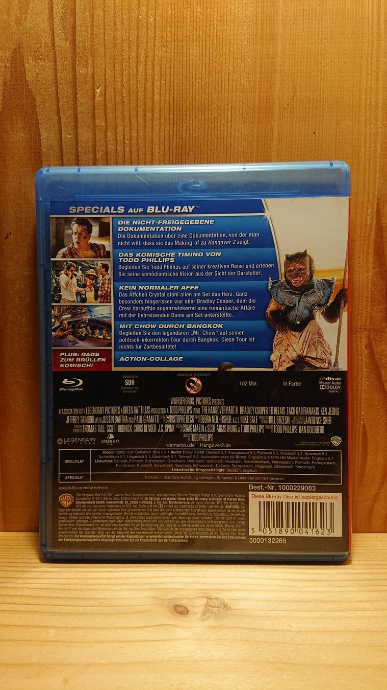 Tous les DVDs: HANGOVER 1 bis 3 auf Blu-Ray – D'occasion à Wilderswil par Exebub 4