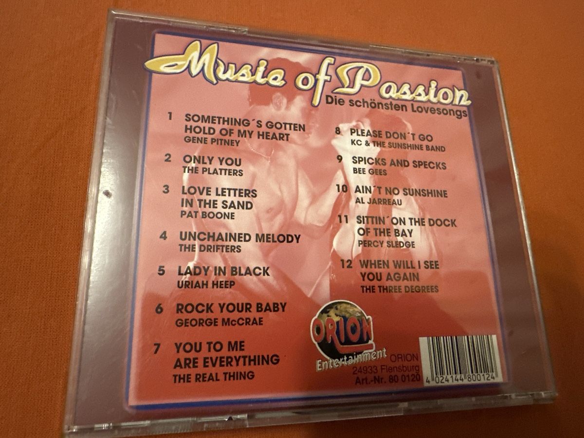 CDs: "Music of Passion Vol.2" – Gebraucht aus Schaffhausen von D-MAC 1