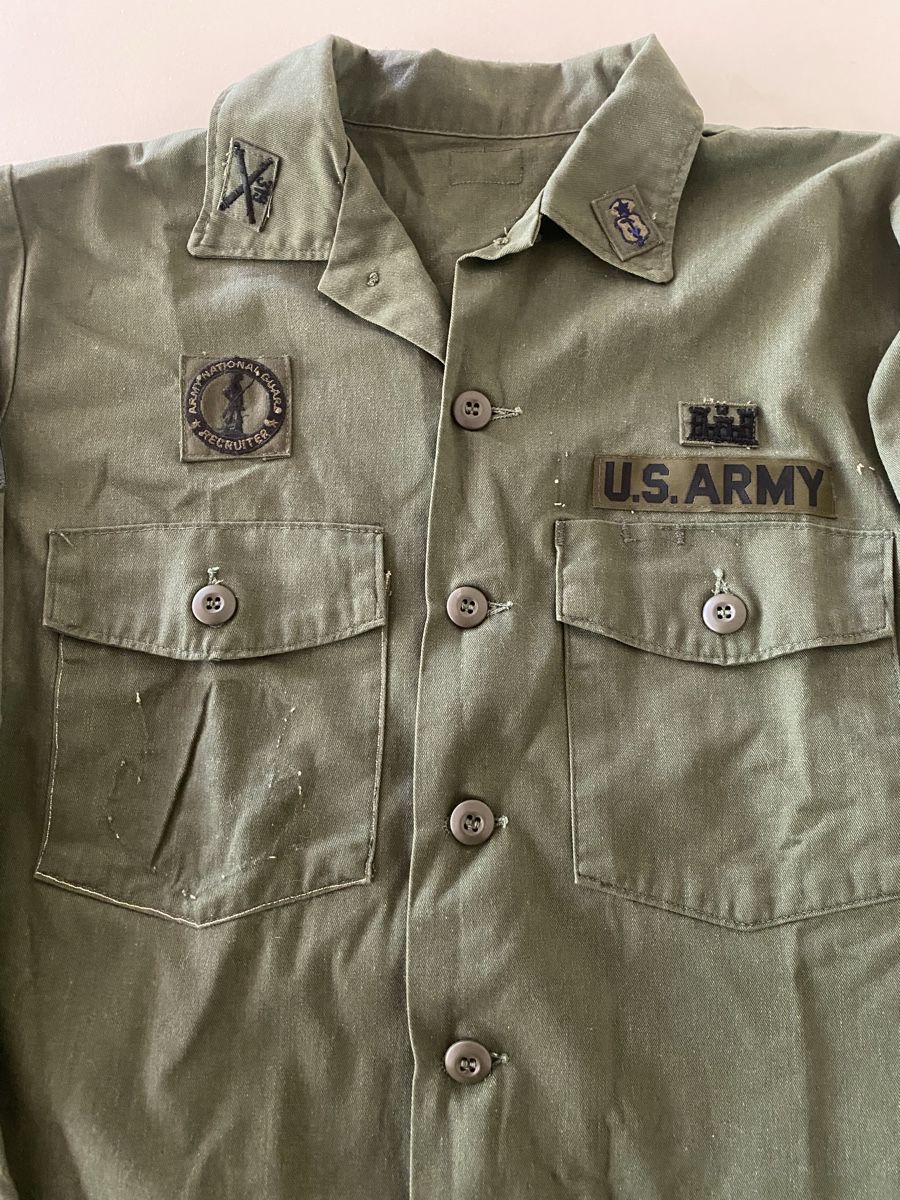US Army Uniformen: US Army Feldhemd OG-107 First Sergeant XL – Gebraucht aus Basel von OffPitchCollective 2