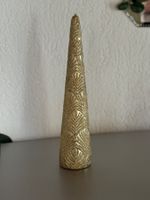 Schöne goldene Kerze mit Glitzer