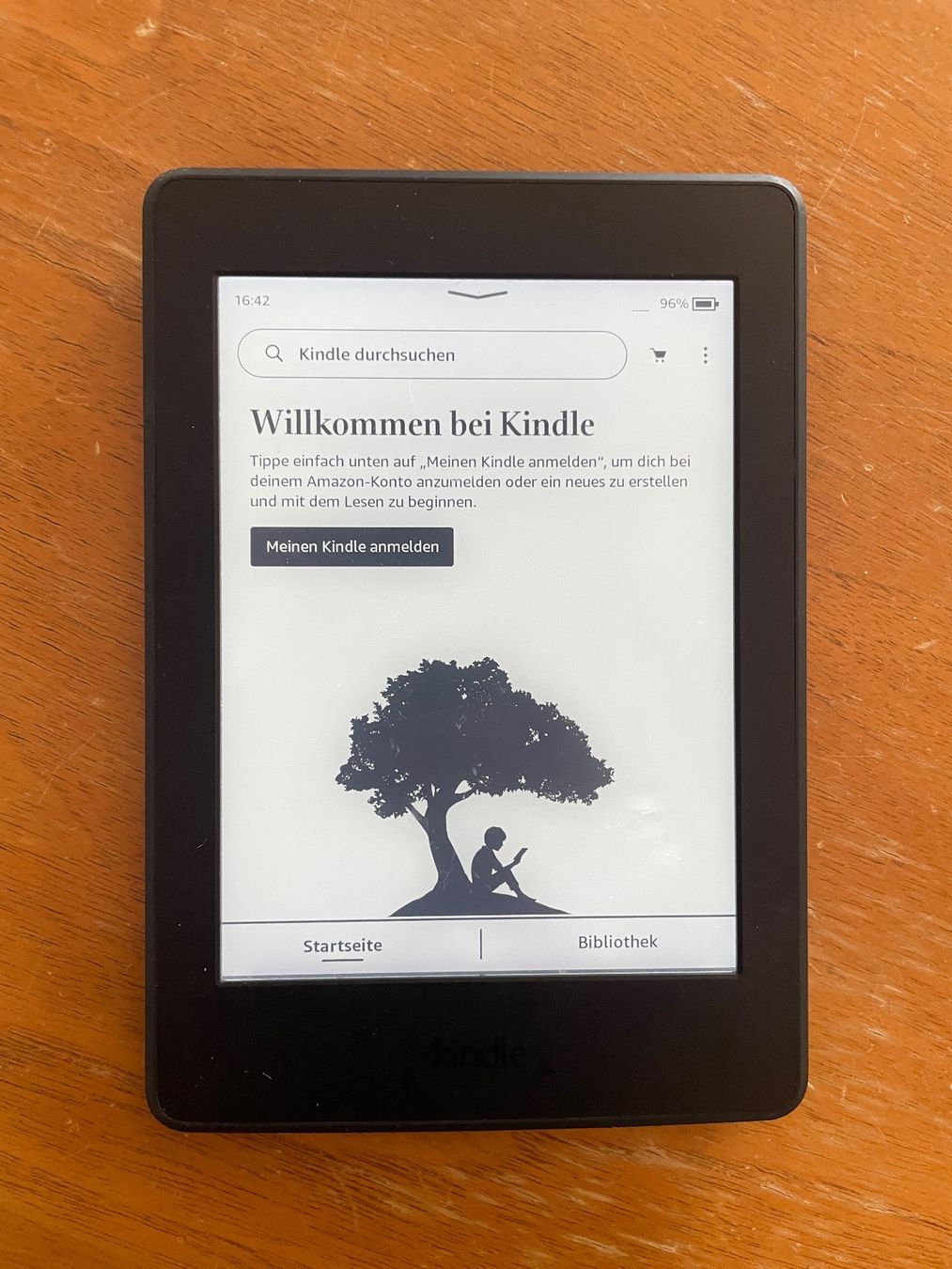 Amazon Tablet PC: E-Reader Amazon Kindle schwarz in gebrauchtem Zustand – Usato da Bern venduto da KrAGinES