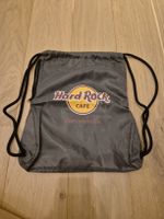 Hard Rock Cafe Copenhagen, Turnbeutel Tasche Rucksack grau