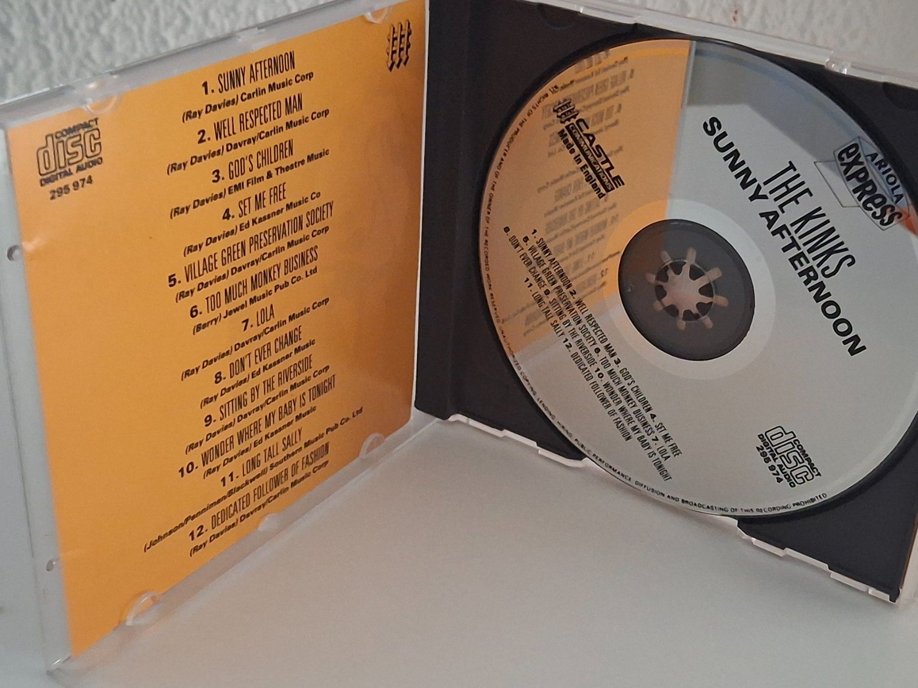 CDs: CD THE KINKS  - SUNNY AFTERNOON – Gebraucht aus Aarberg von Jackup1 2