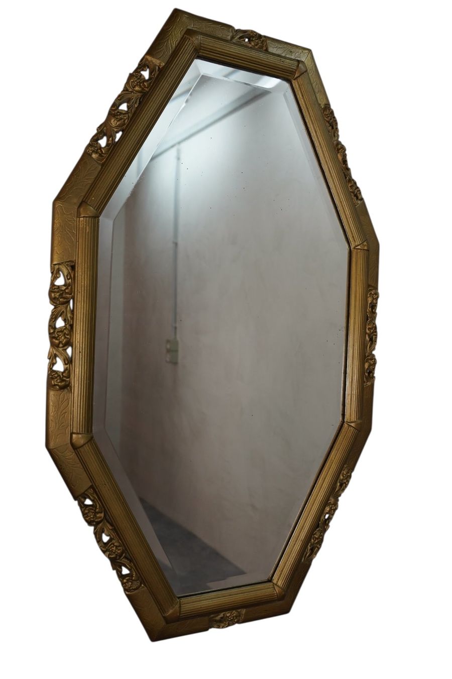 Specchi: Miroir octogonal biseauté de l’époque art déco – Usato da Bulle venduto da ABELiAM 2