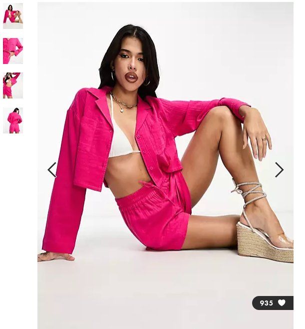 Camicette: ASOS Chemise rose – Nuovo (secondo la descrizione) da Sion venduto da tiff_1992 1