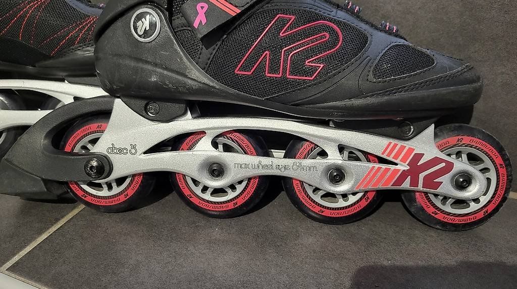 K2 Inline-Skating & Rollschuhe: K2 F.I.T. 84 BOA Inline Skates, Gr. 40.5, neuwertig – Gebraucht aus Möhlin von R62 1