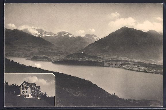 Cartoline postali: Heiligenschwendi, Haltenegg, Pension Wal – Usato da Berlin venduto da bartko-reher