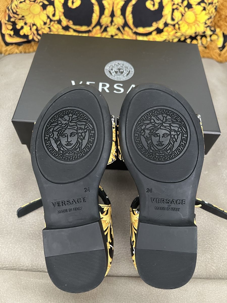 Versace Schuhe für Jungen: Versace Sandale Kinderschuhe Gr. 24 – Neu und originalverpackt aus Oberengstringen von Baby_Fashion 5