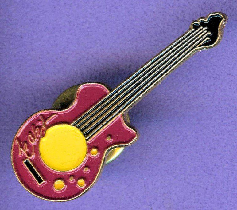 Placchette & Badge: E-Gitarre – Usato da Winterthur venduto da Sammleroase