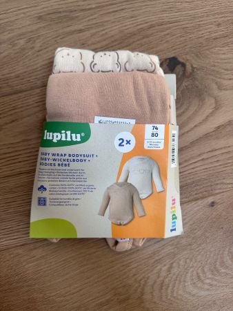 Wickelbody 2er Set Grösse 74/80 neu