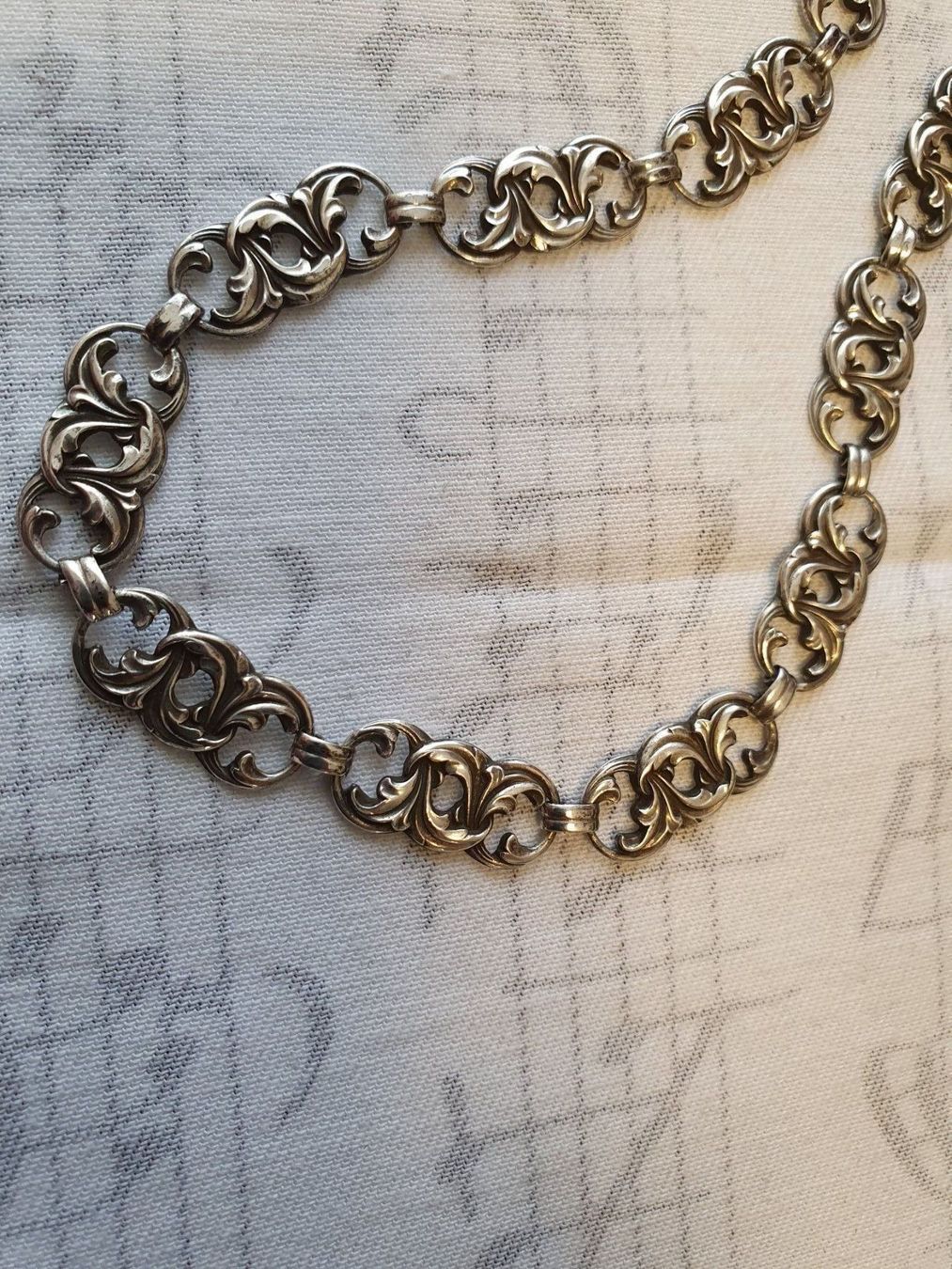 Catenine: Edles Jugendstil 800er Silber Designer – Usato da Wohlen AG venduto da palmsprings 4