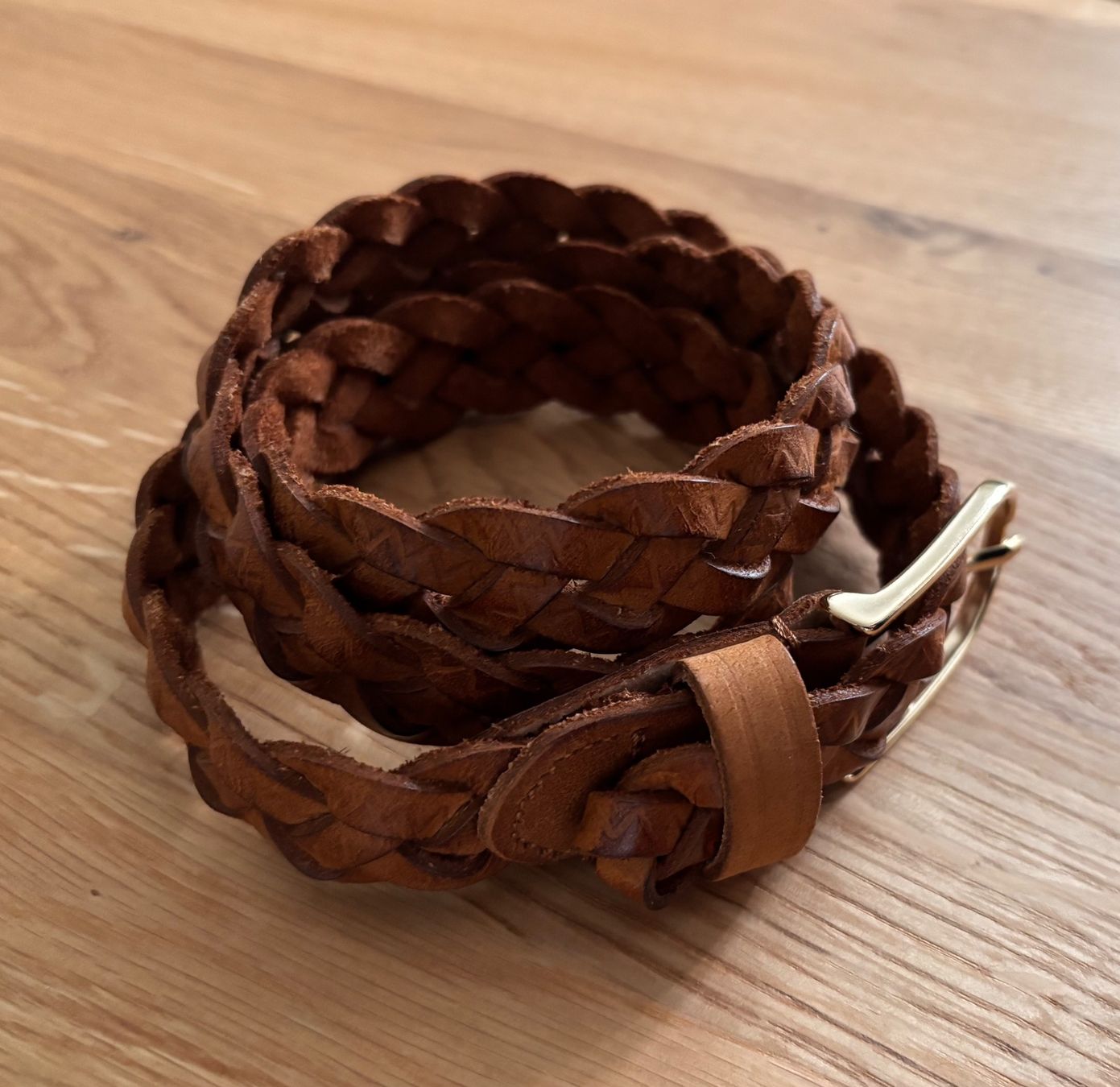 Cinture: Vanzetti cognac braided leather belt, size 75 – Nuovo e nell'imballaggio originale da Kilchberg ZH venduto da ben_pc68 1