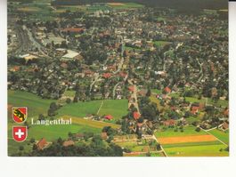Langenthal Flugaufnahme ca. 1990